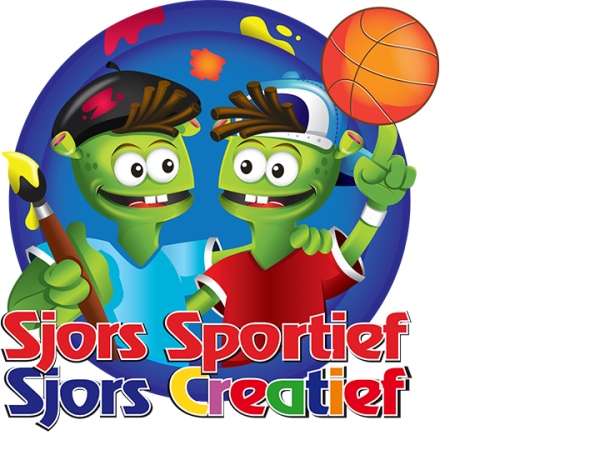 Sjors sportief en creatief logo