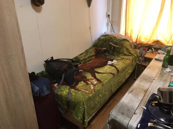 Voorbeeldweergave Naam Tweepersoons slaap en woonkamer